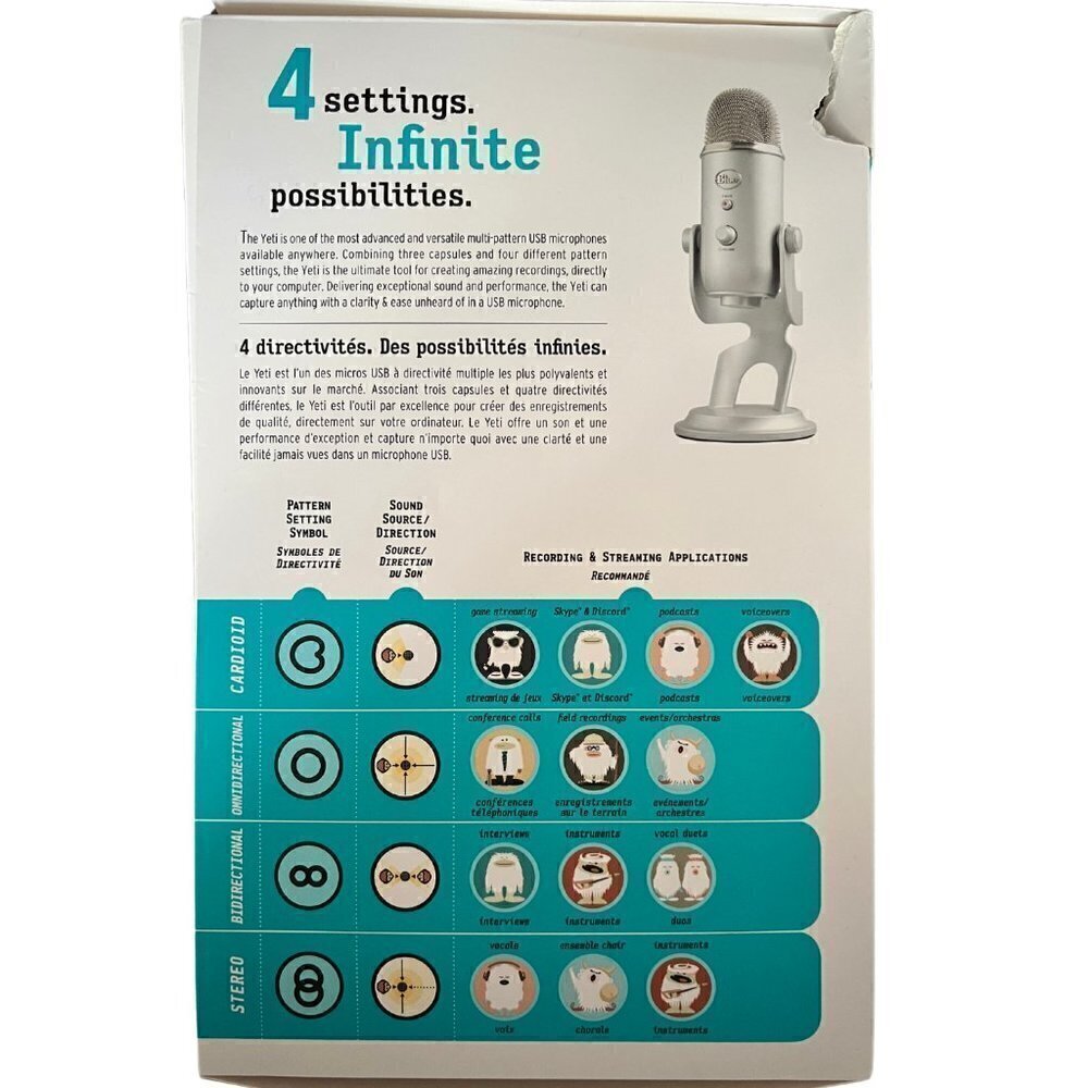 Logitech for Creators Blue Yeti USB Microphone - Picture 8 of 9
